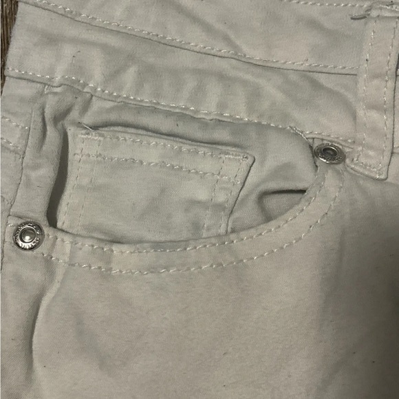 Revolution By Revolt Skinny Jeans Women's Size 3 White Low Rise - Picture 5 of 5
